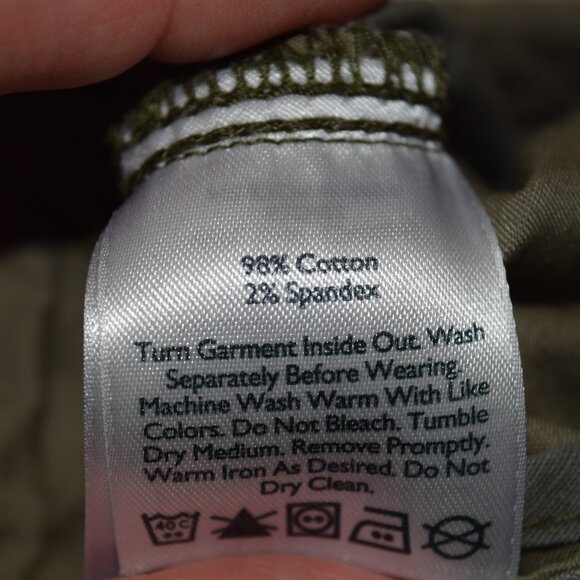 Eddie Bauer Shorts Grey Green 4 - Picture 3 of 7